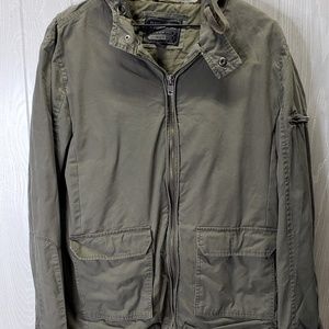 Mens Large Military Style Field Jacket 21 Men
